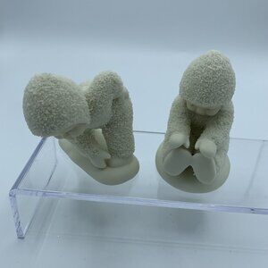 Snowbabies Department 56 Morning Stretches Set Of 2